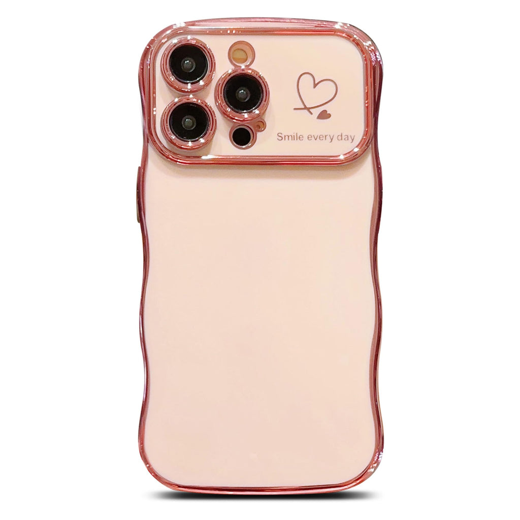 Étui magnétique de luxe à placage ondulé pour iPhone 15 Pro Max – Coque premium élégante et protectrice
