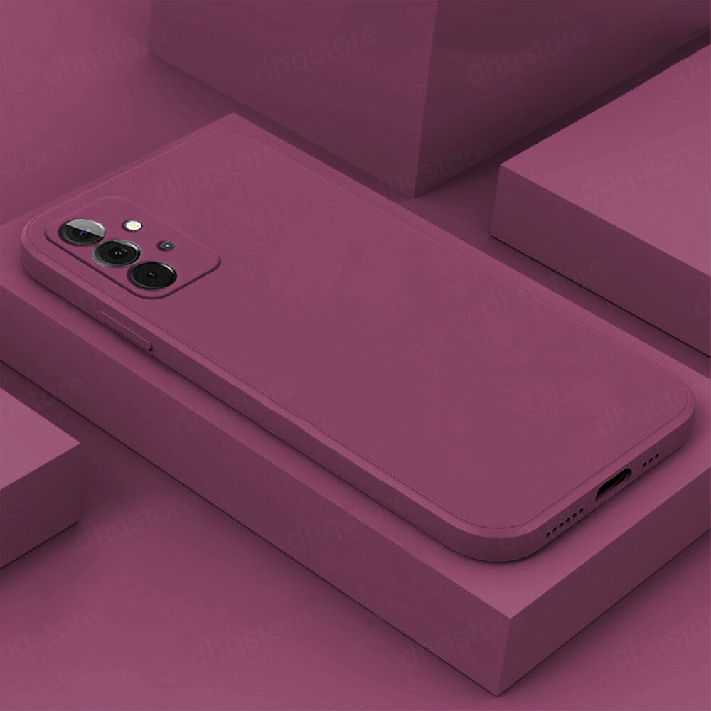 Coque en silicone liquide pour Samsung A56