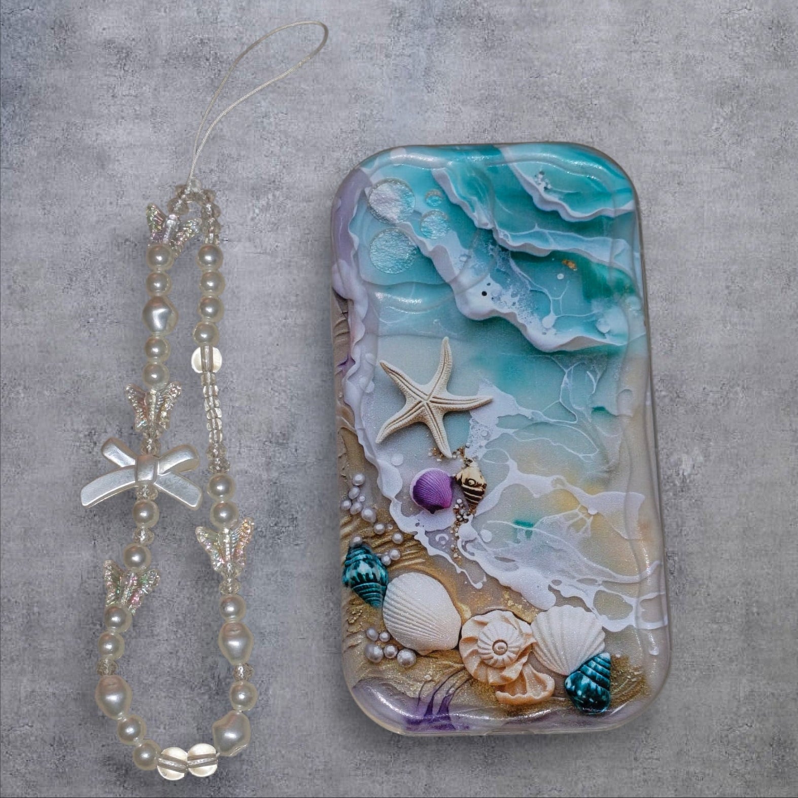 Coque iPhone motif coquillages et étoiles de mer – Étui tendance et protecteur | iPhone 11 & iPhone 15 Pro Max