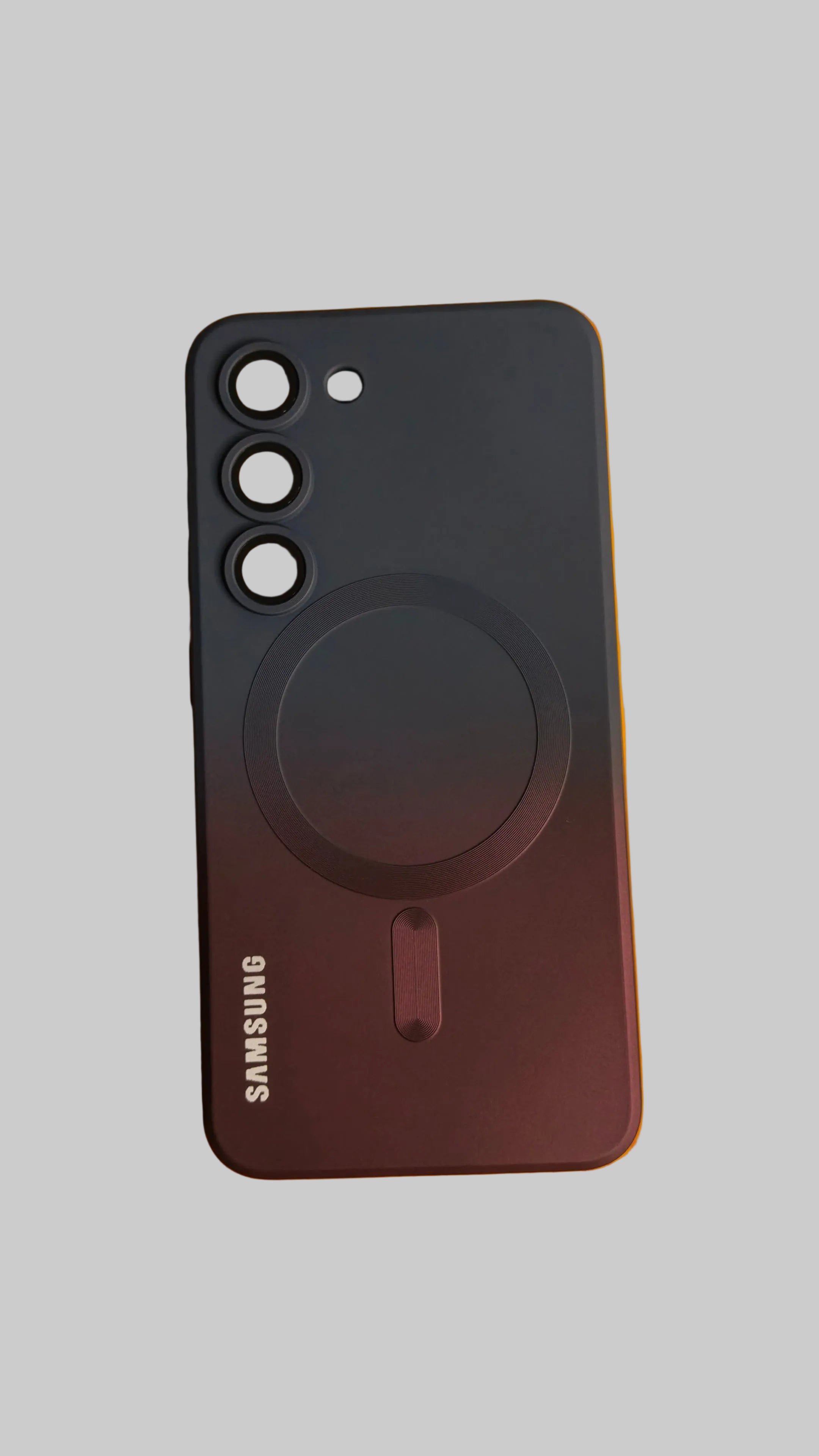 Coque en Silicone Souple avec Film Protecteur Objectif – Dégradé pour Samsung Galaxy S23