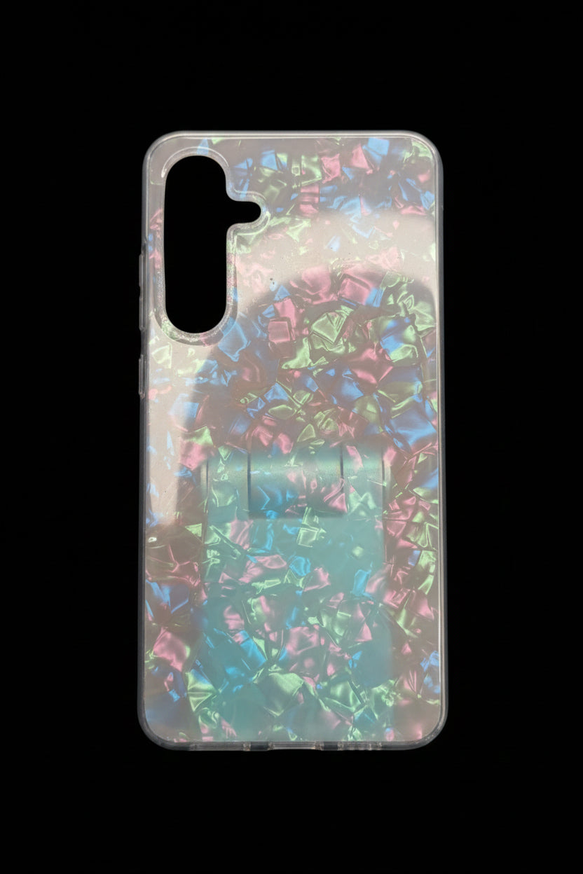 Coque de telephone en marbre pour SAMSUNG S25 PLUS- silicone souple