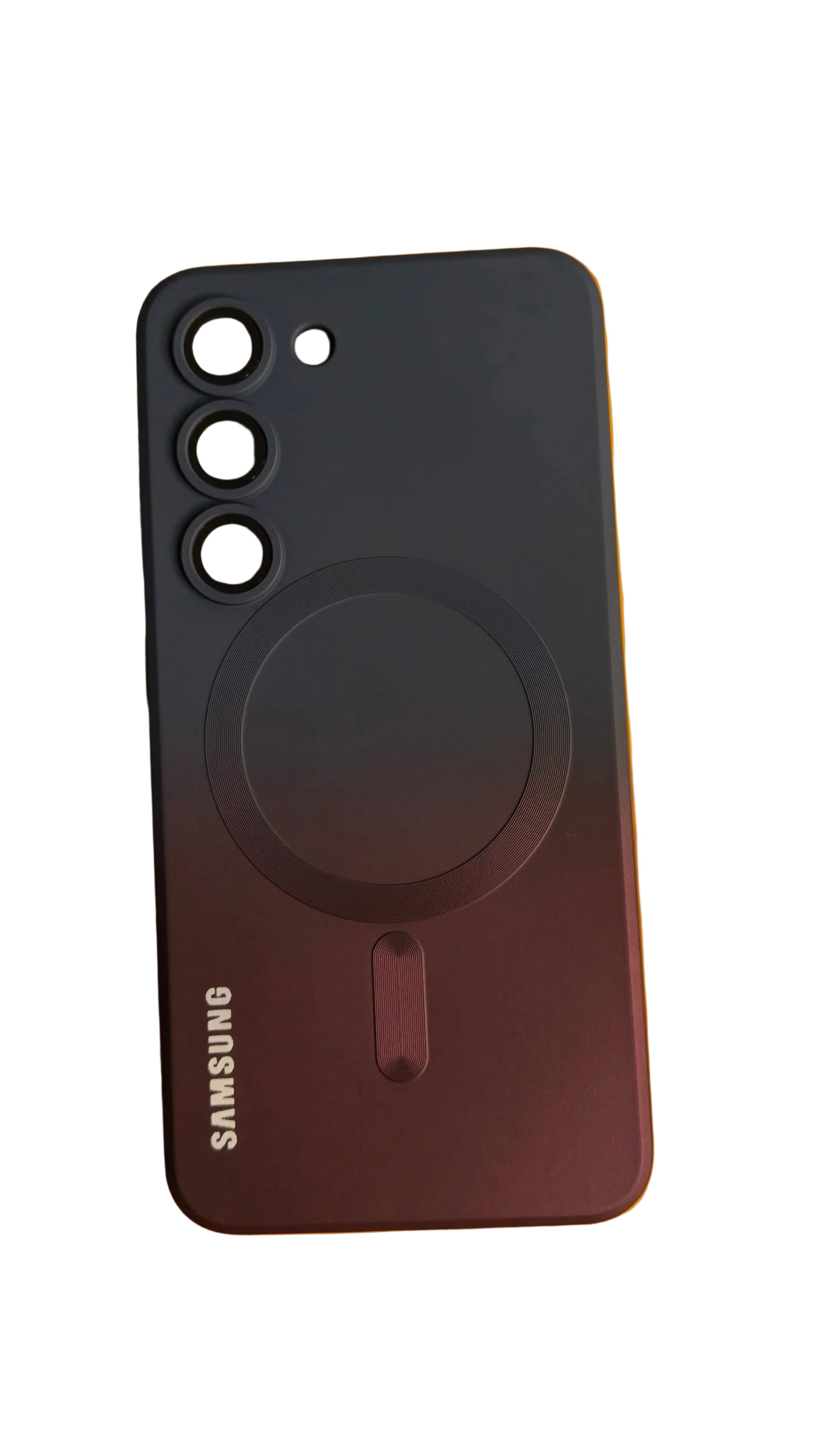 Coque en Silicone Souple avec Film Protecteur Objectif – Dégradé pour Samsung Galaxy S23